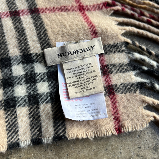 Cashmere Tartan Scarf