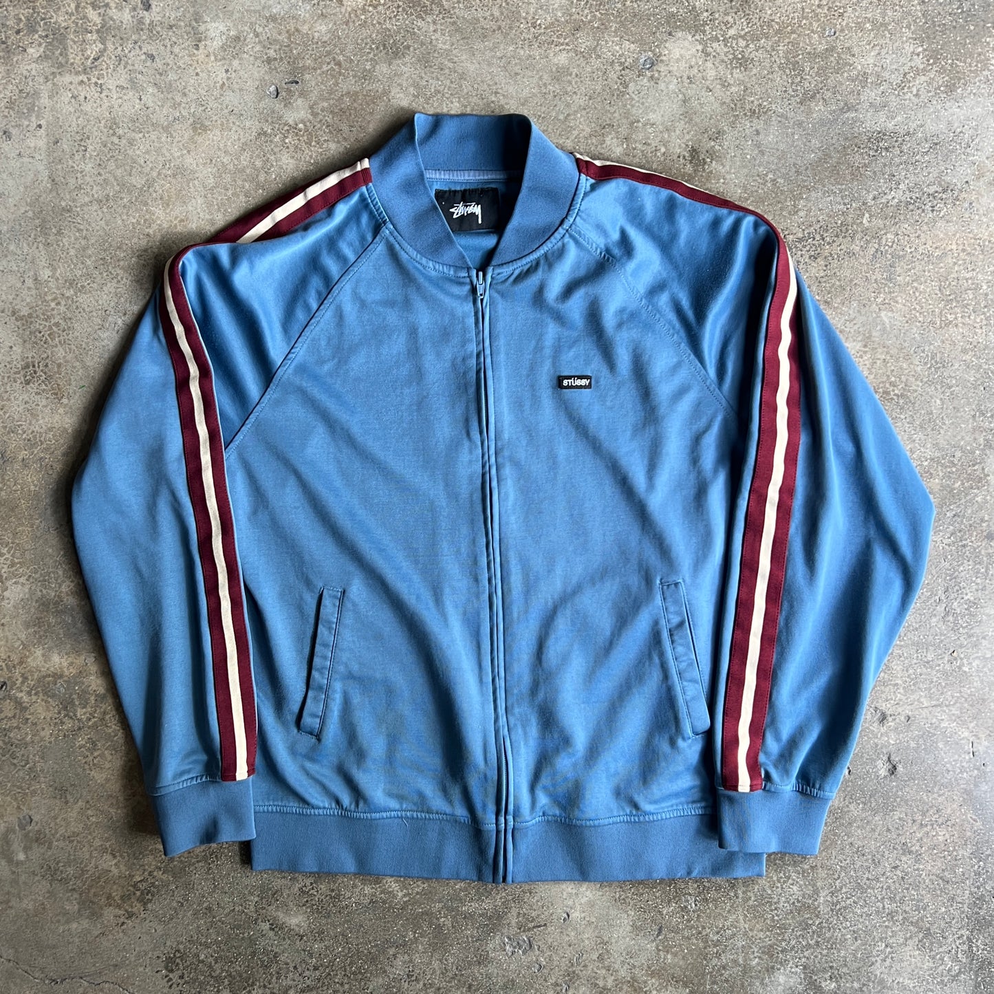 Stussy Stripped Track Jacket