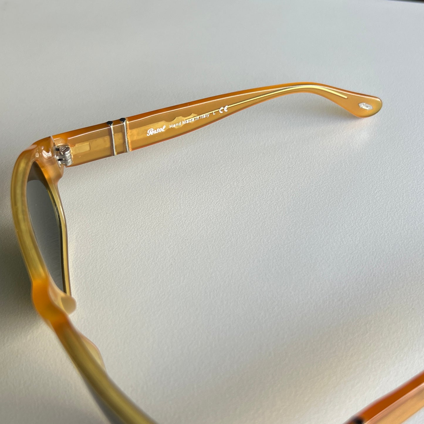 Acrylic Amber Sunglasses