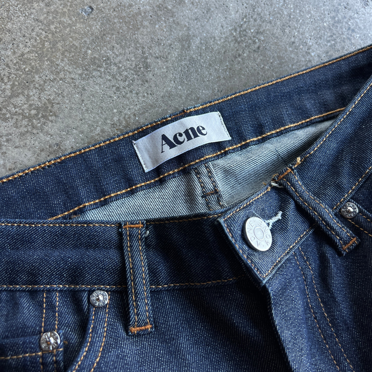 Acne Raw Denim Wms