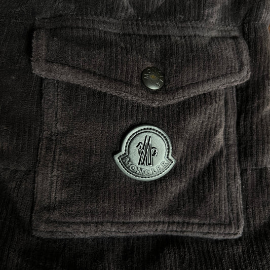 Corduroy Black Puffer