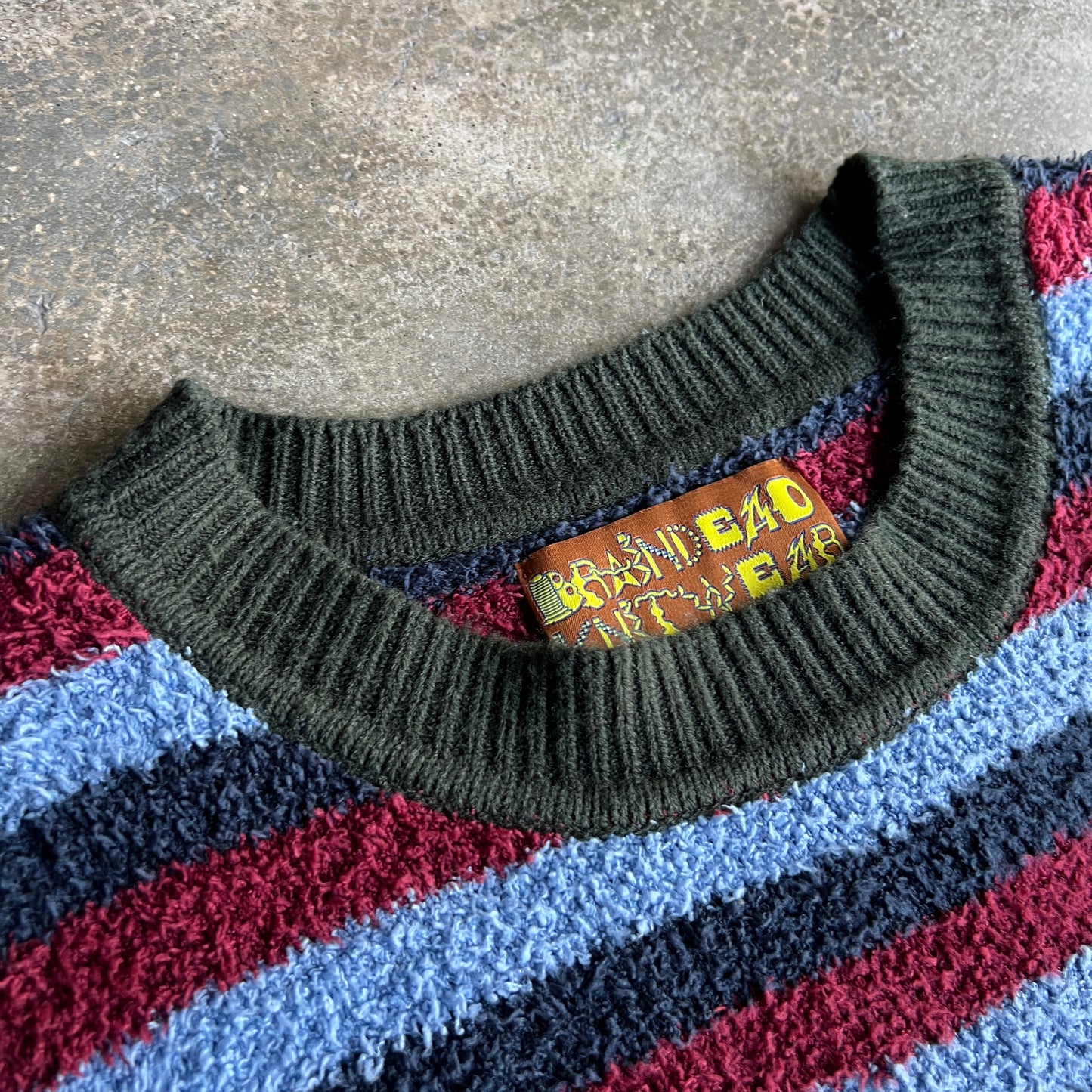 Teddy Fur Striped Vest
