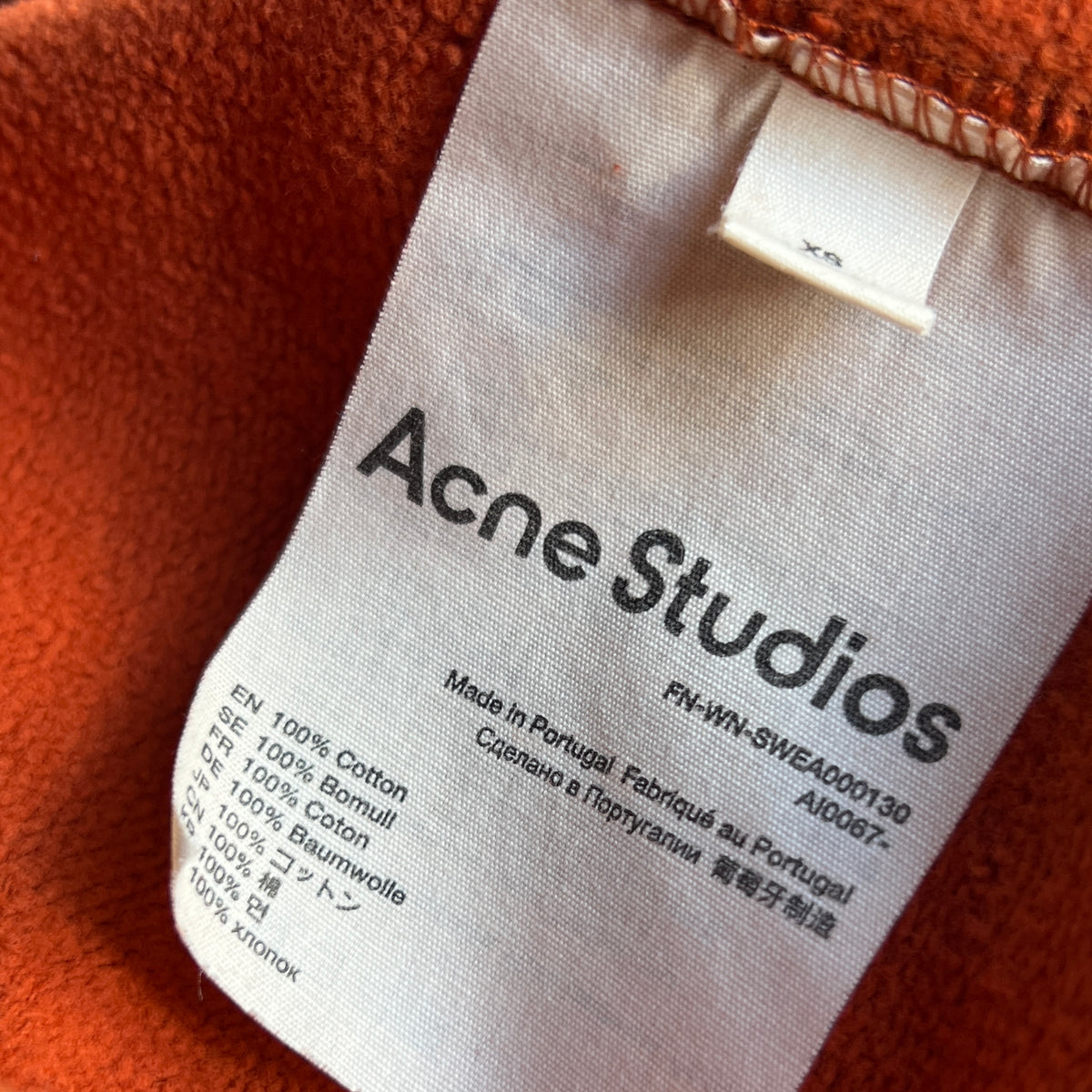 Orange Crewneck
