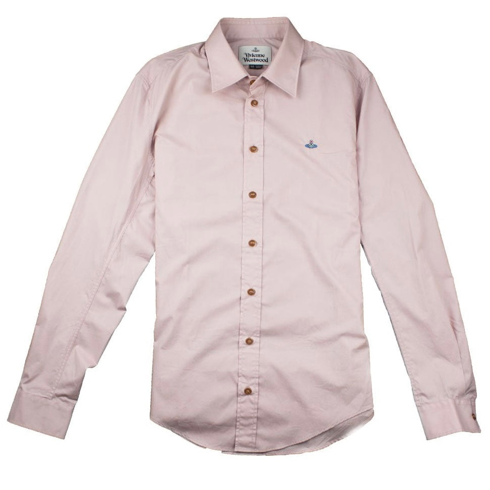 Normal Collar Slim Light Pink
