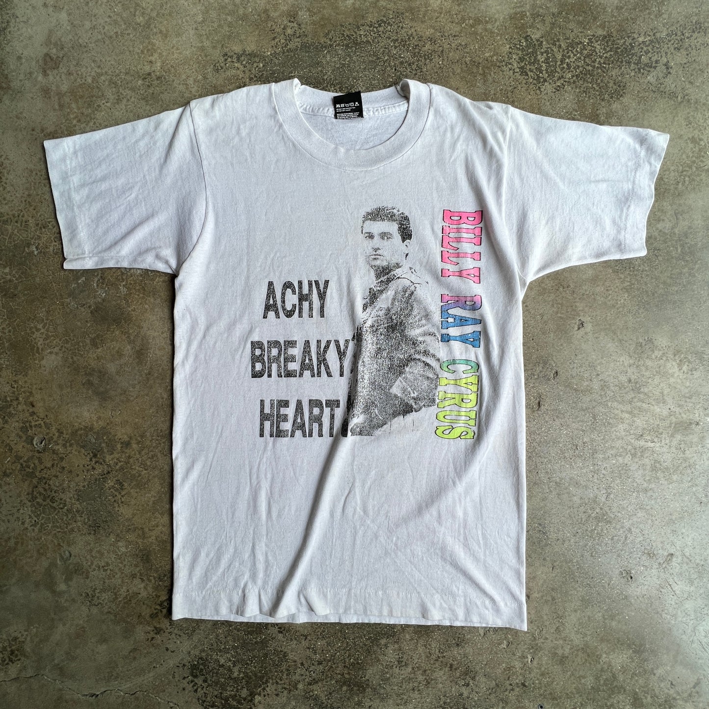 Achy Breaky Heart 1992 Ray Cirus tee